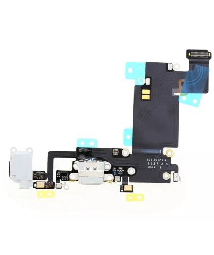Flex + conector Dock Carga + Auricular Para Apple iPhone 6s Plus Blanca