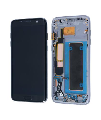 Pantalla Completa Para Samsung Galaxy S7 Edge G935 Negro GH97-18533A