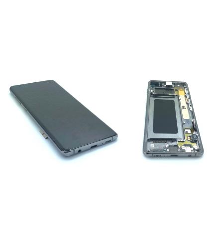 Pantalla Original Completa Display Samsung Galaxy S10+ G975F Ceramic Black Gh82-18849A