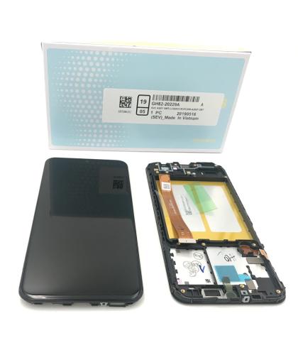 Pantalla Original Completa Display Samsung Galaxy A20E A202F Negro Gh82-20186A