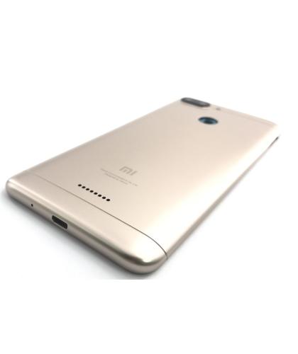 Tapa Para Xiaomi Redmi 6 Sigle Sim Dorado Oro 